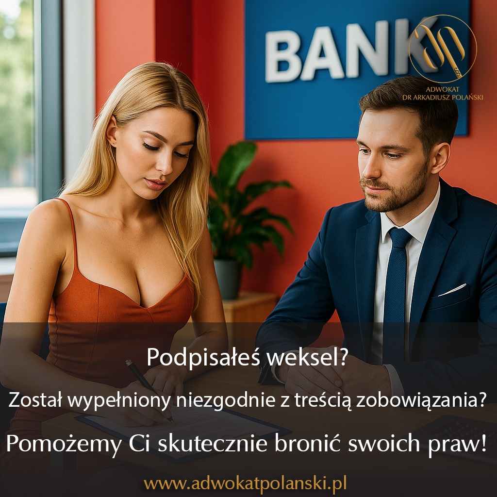weksel adwokat prawnik radca prawny kielce