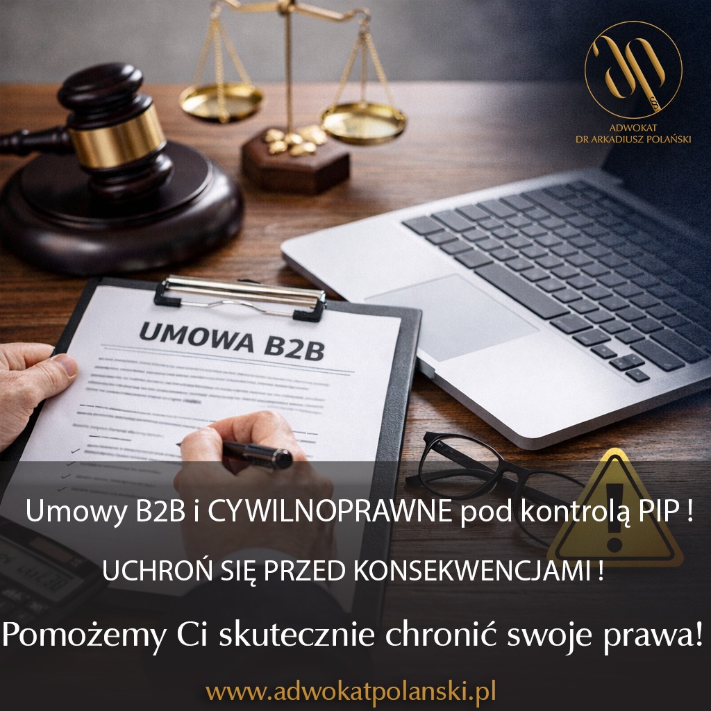 Umowy b2b zlecenie adwokat kielce